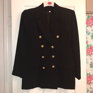 Black Pea Coat